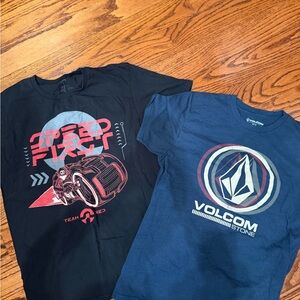 Volcom/Disney tee shirt bundle